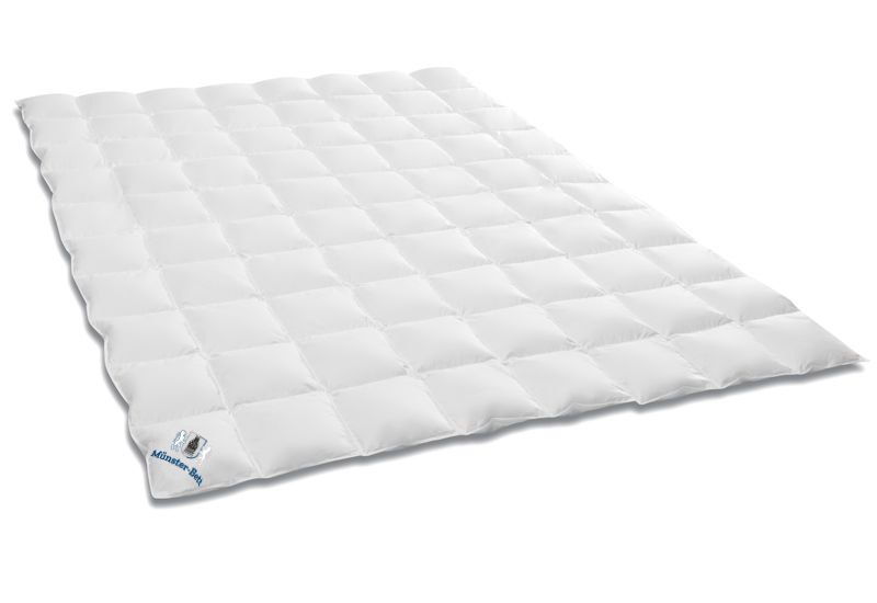 Münsterbett - extra leichte Daunen-Sommerdecke