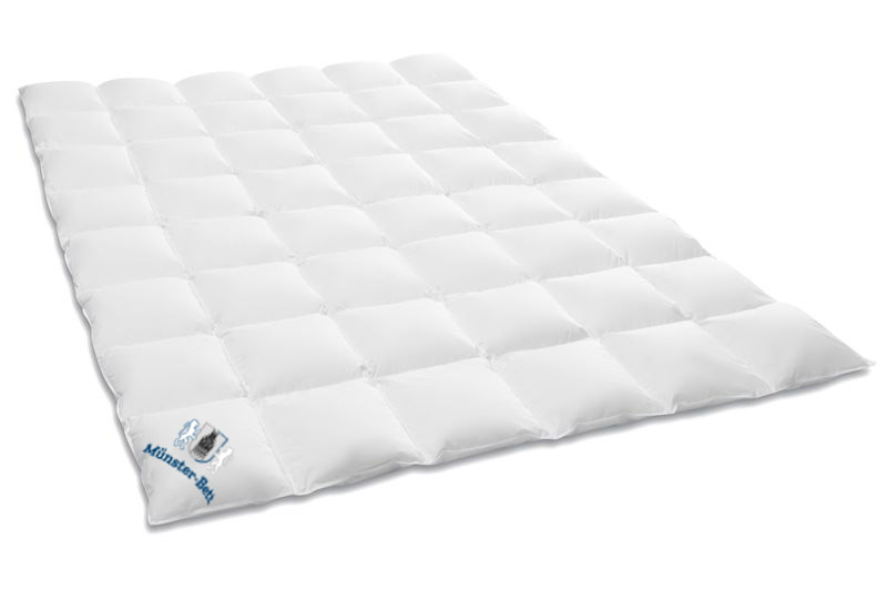 Münsterbett - leichte Daunen-Sommerdecke
