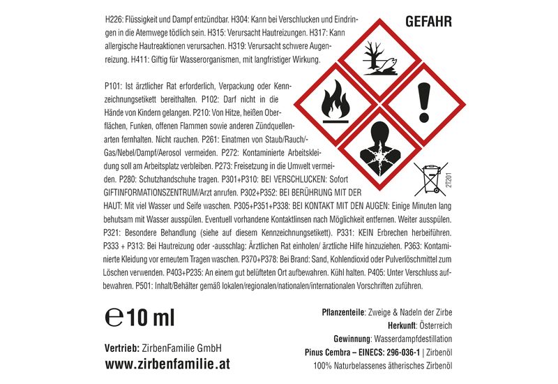 Zirben-Würfel-Set – Bild 6